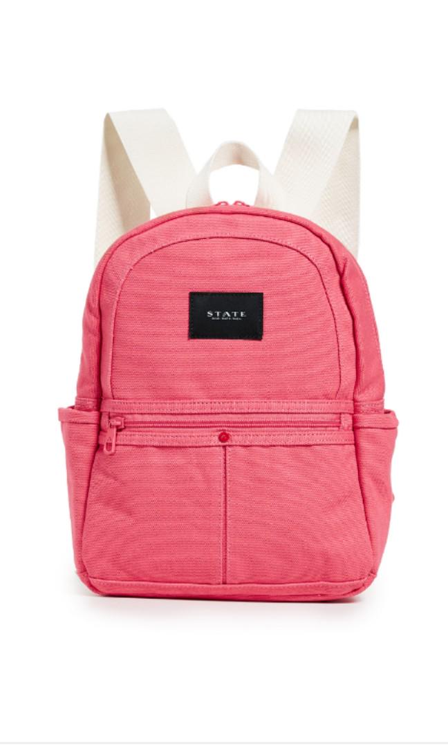 STATE Mini Kane Backpack in Poppy Women s Fashion Bags Wallets Cross body Bags on Carousell