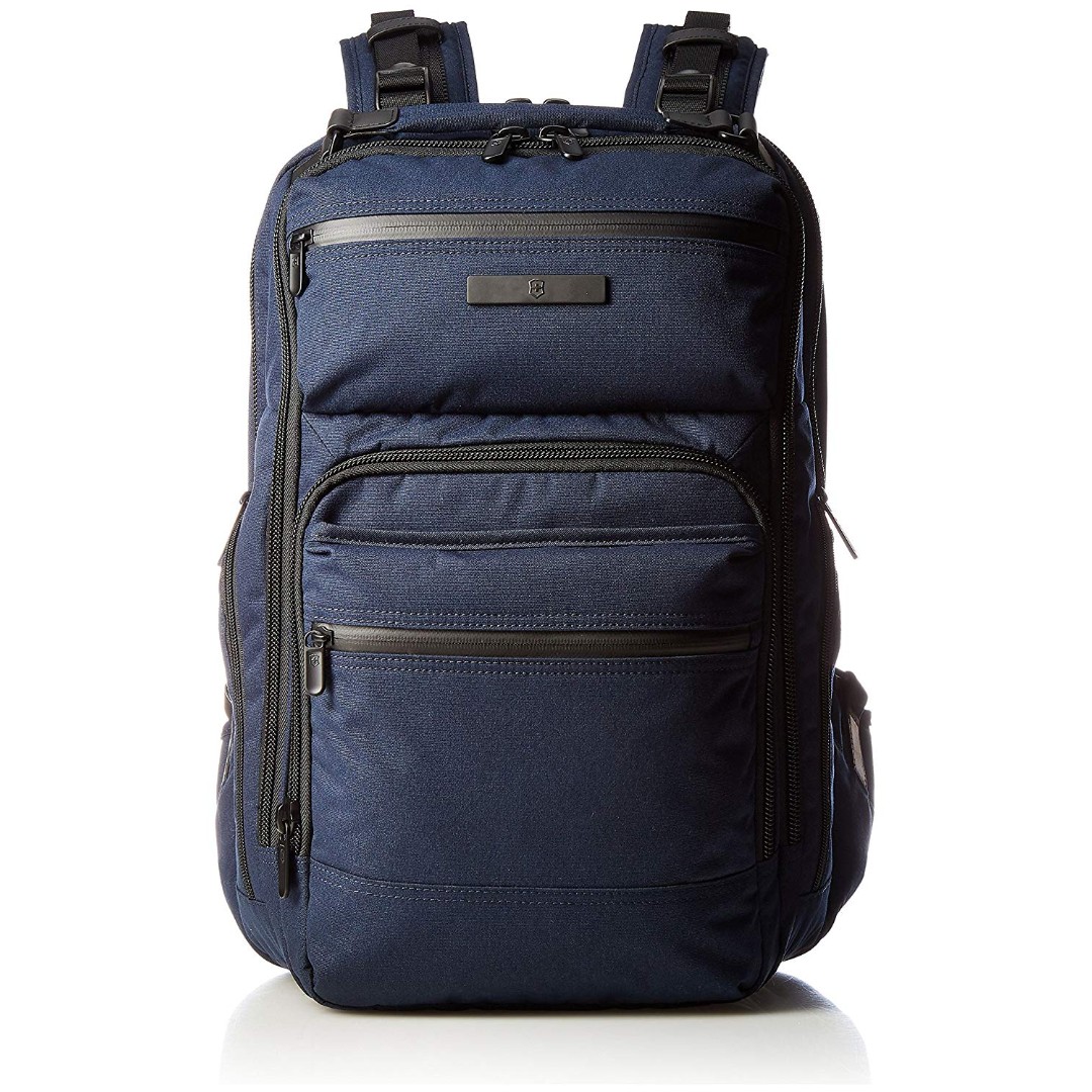 Victorinox Architecture Urban Rath Laptop Backpack Bag Business Travel Office Bag Navy Blue Luxury Bags Wallets Backpacks On Carousell