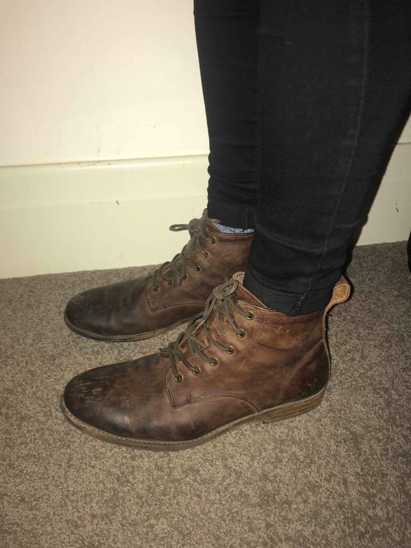 windsor smith krab brown leather