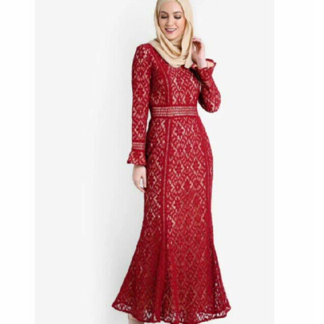 Zalia lace mermaid dress clearance