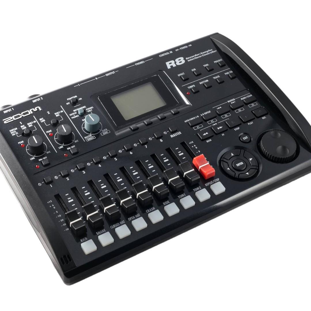Zoom R8 Multitrack SD Recorder Controller and Interface, Audio, Voice
