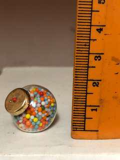 Miniature gum ball jar