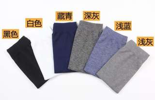 夏季男裝薄款防臭超薄透氣纯色竹炭纖維絲光棉襪 六色選 $60/10對(一捆)64211781021953110