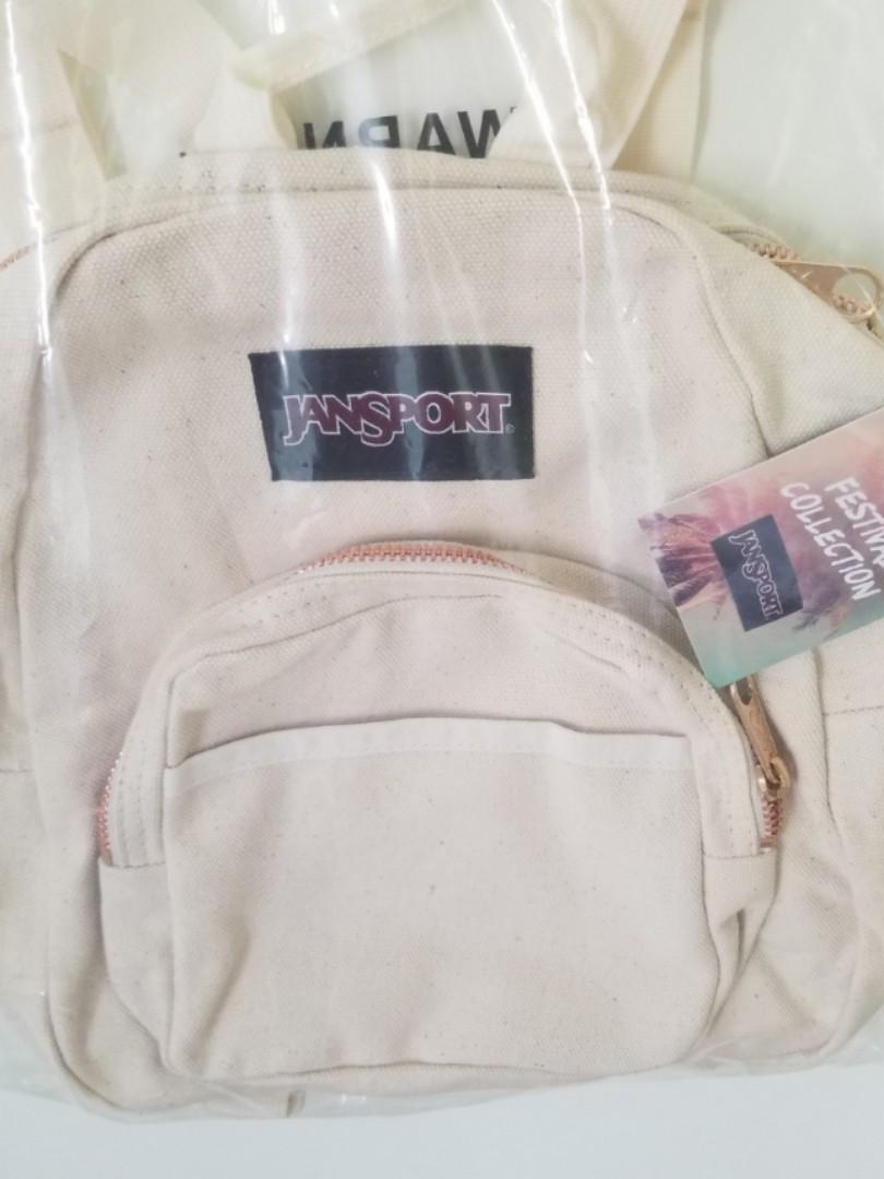 Jansport mini backpack new arrivals rose gold