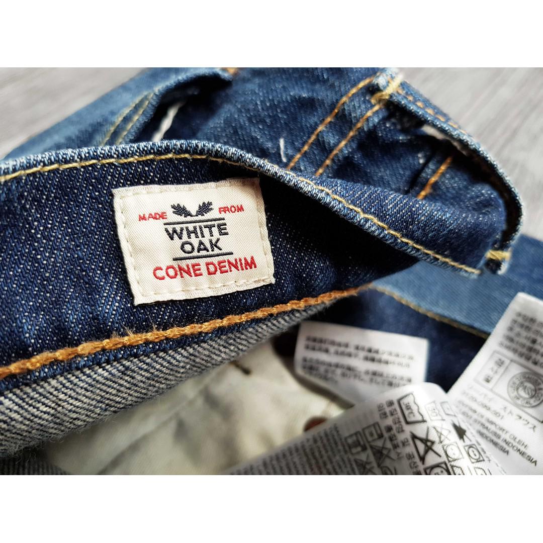 levis 541 white oak cone denim