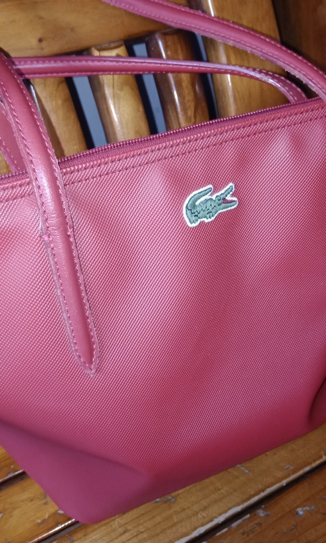 Authentic Lacoste Bag (negotiable), Women's Fashion, Bags & Wallets