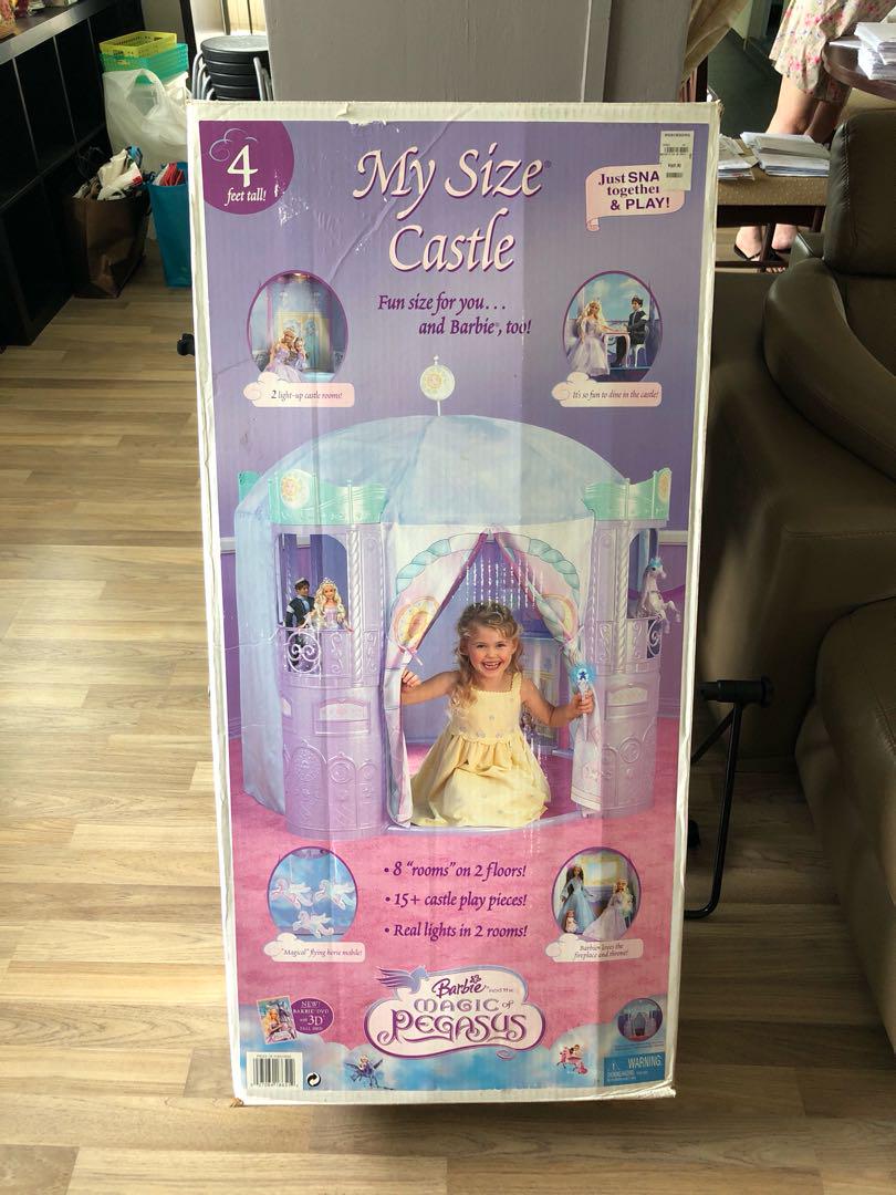 barbie pegasus castle