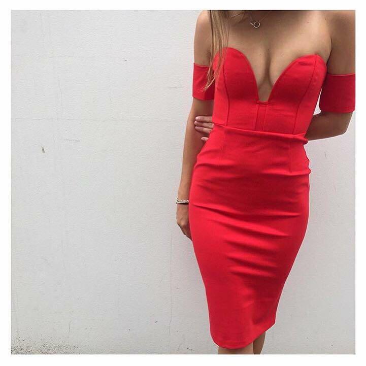 Bless Ed Are The Meek Red Dress Bnwt Women S Fashion Clothes On
