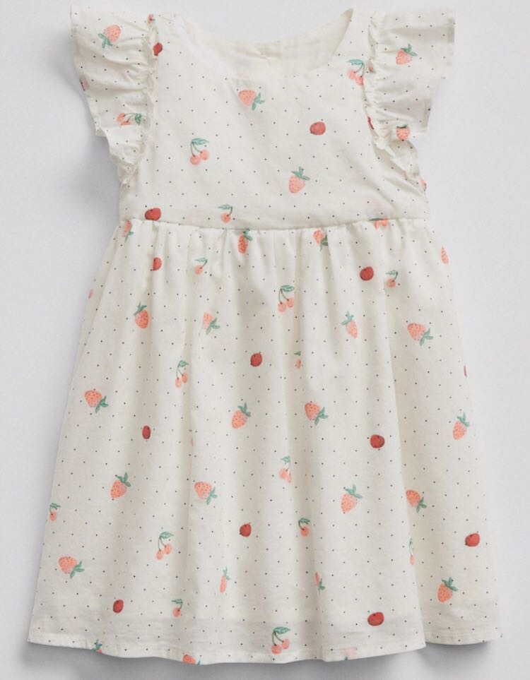 gap strawberry dress