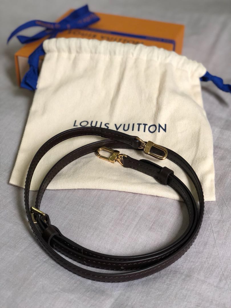 Ready Made 24mm Straps - Louis Vuitton Ebene No Logo – Liger Straps
