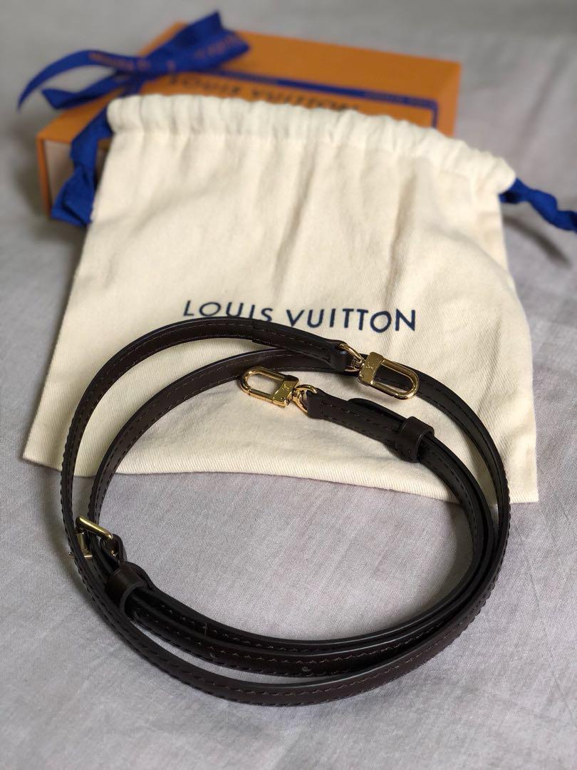 Louis Vuitton Adjustable Shoulder Strap 12mm in Damier Ebene - SOLD