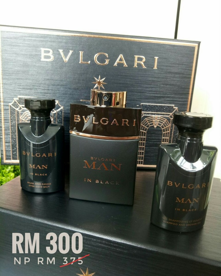 Wangi bvlgari man in black deals