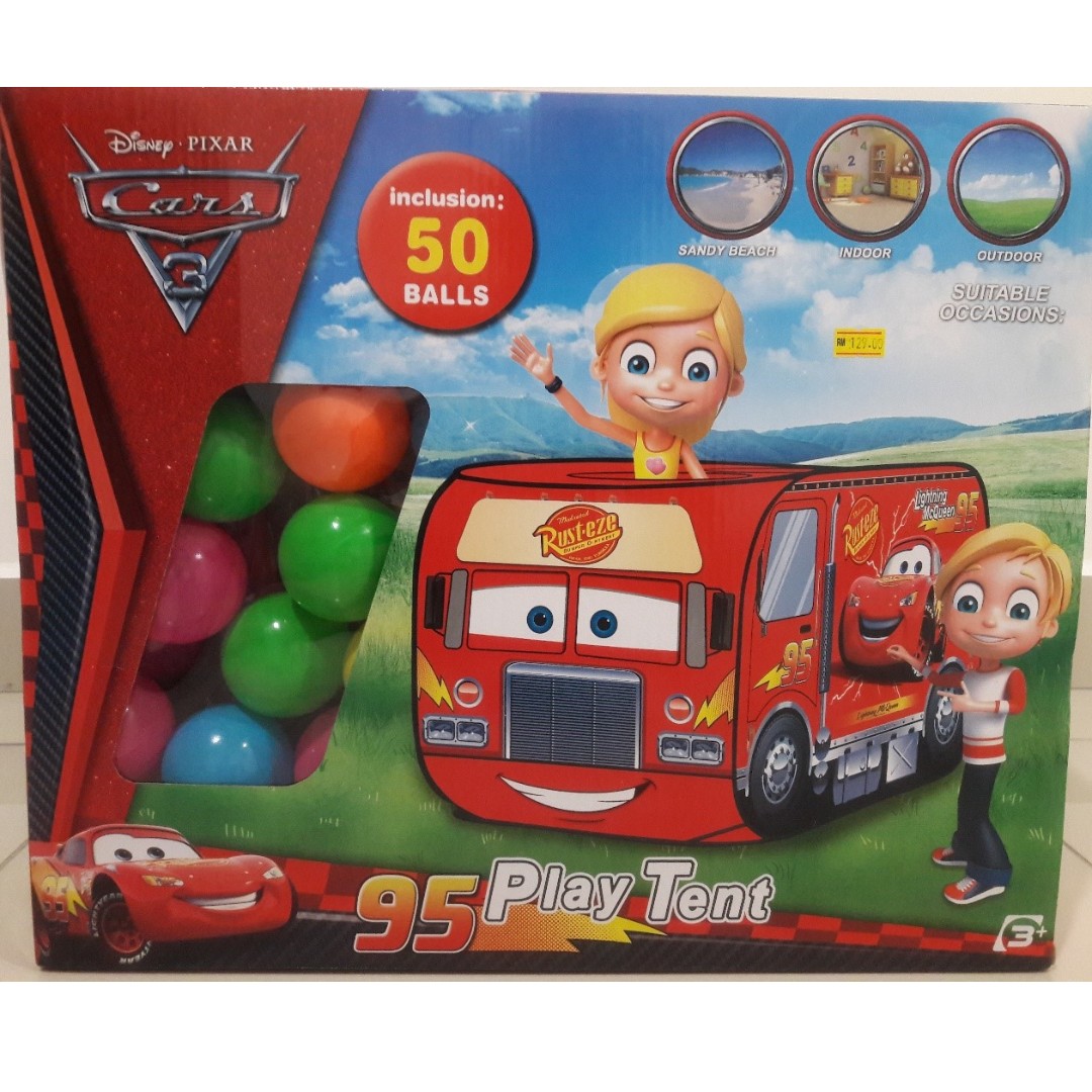 cars play tent