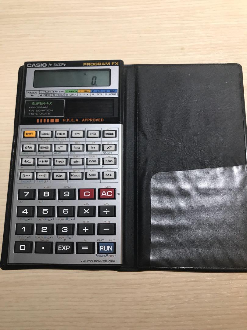 Casio fx 3600 clearance pv