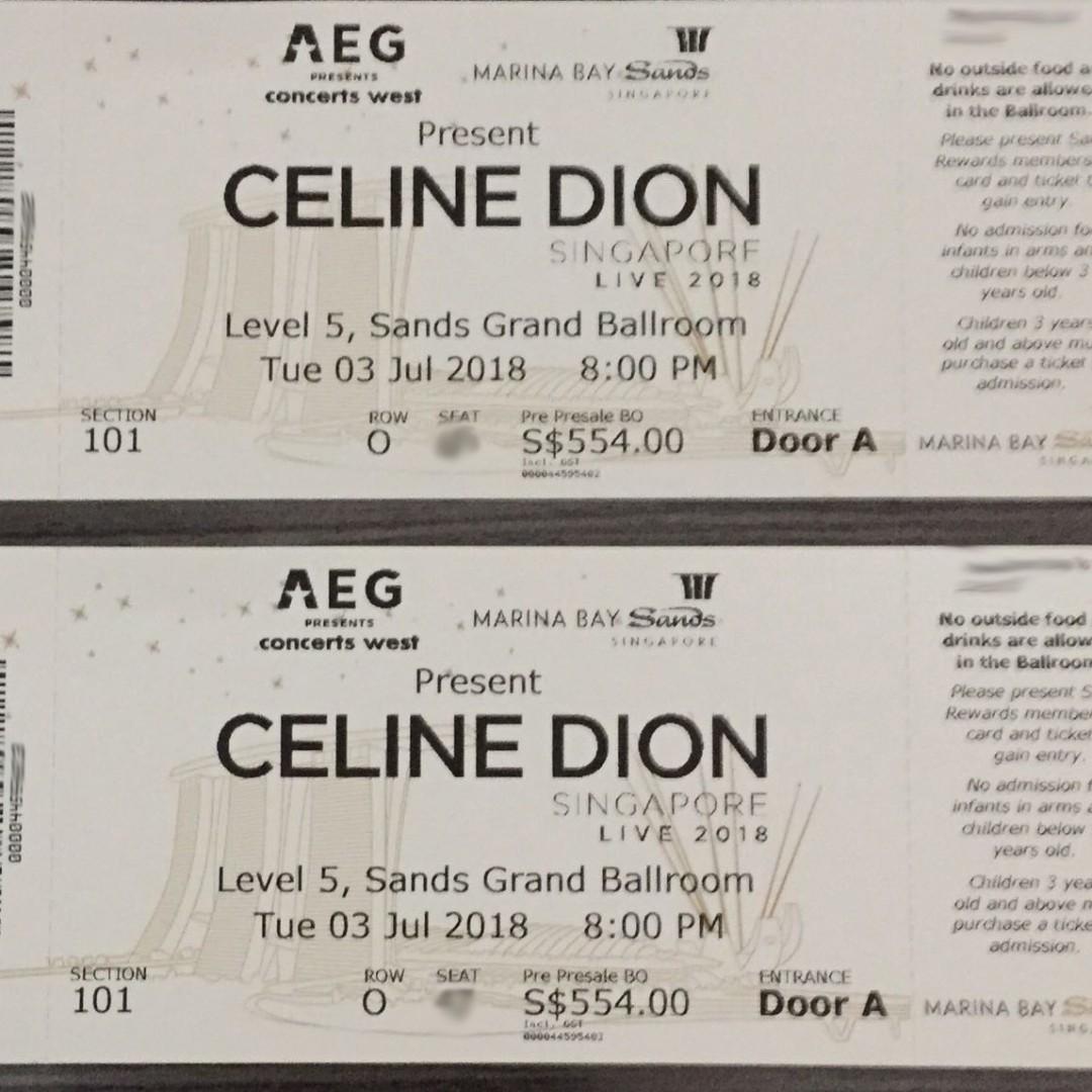 Celine tickets online