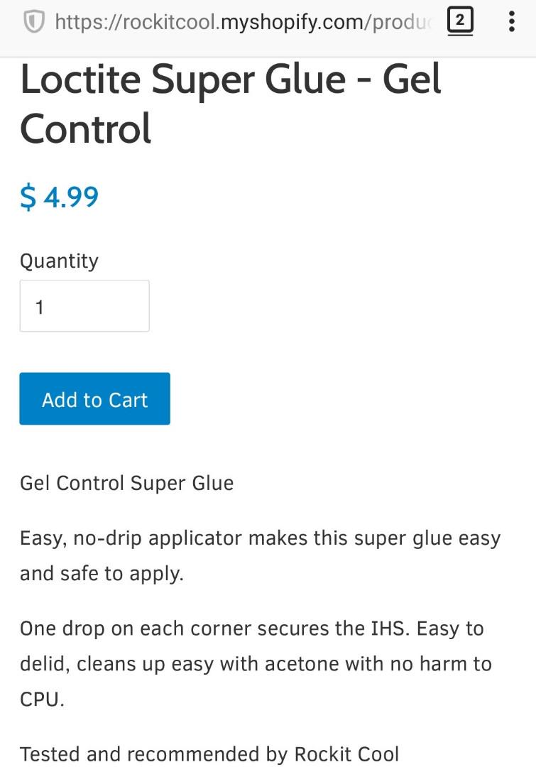 Loctite Super Glue - Gel Control – RockItCool