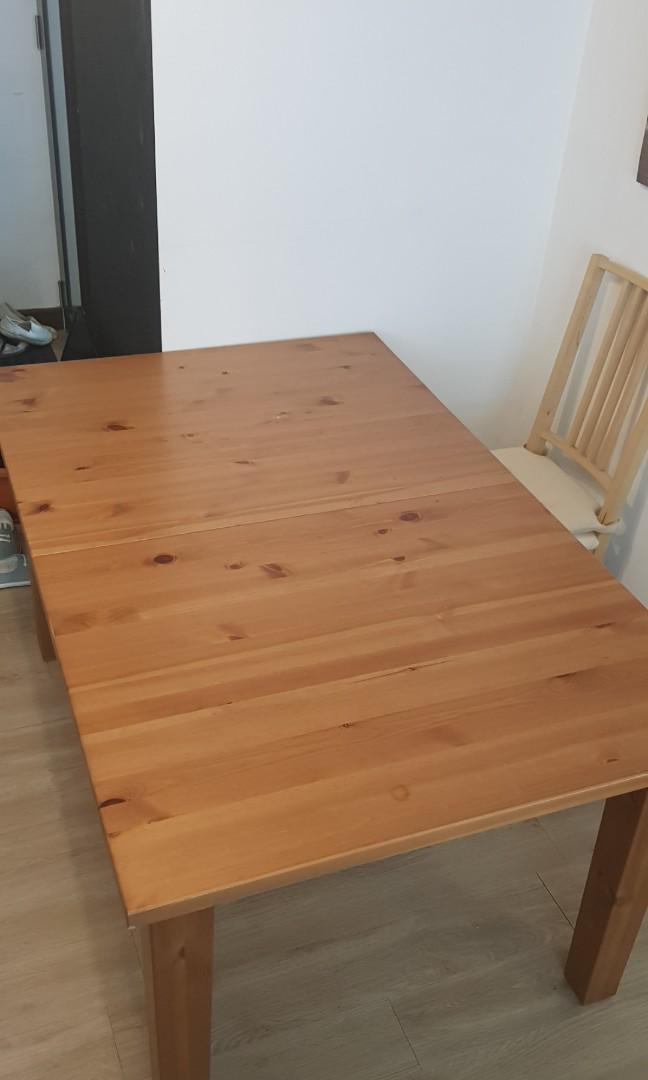 dining table ikea stornas furniture home living furniture tables sets on carousell