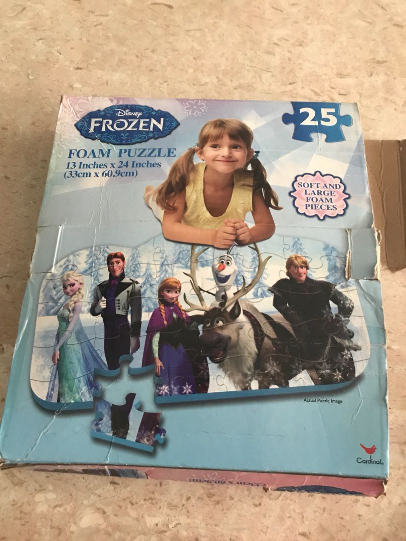 Frozen Foam Floor Puzzle