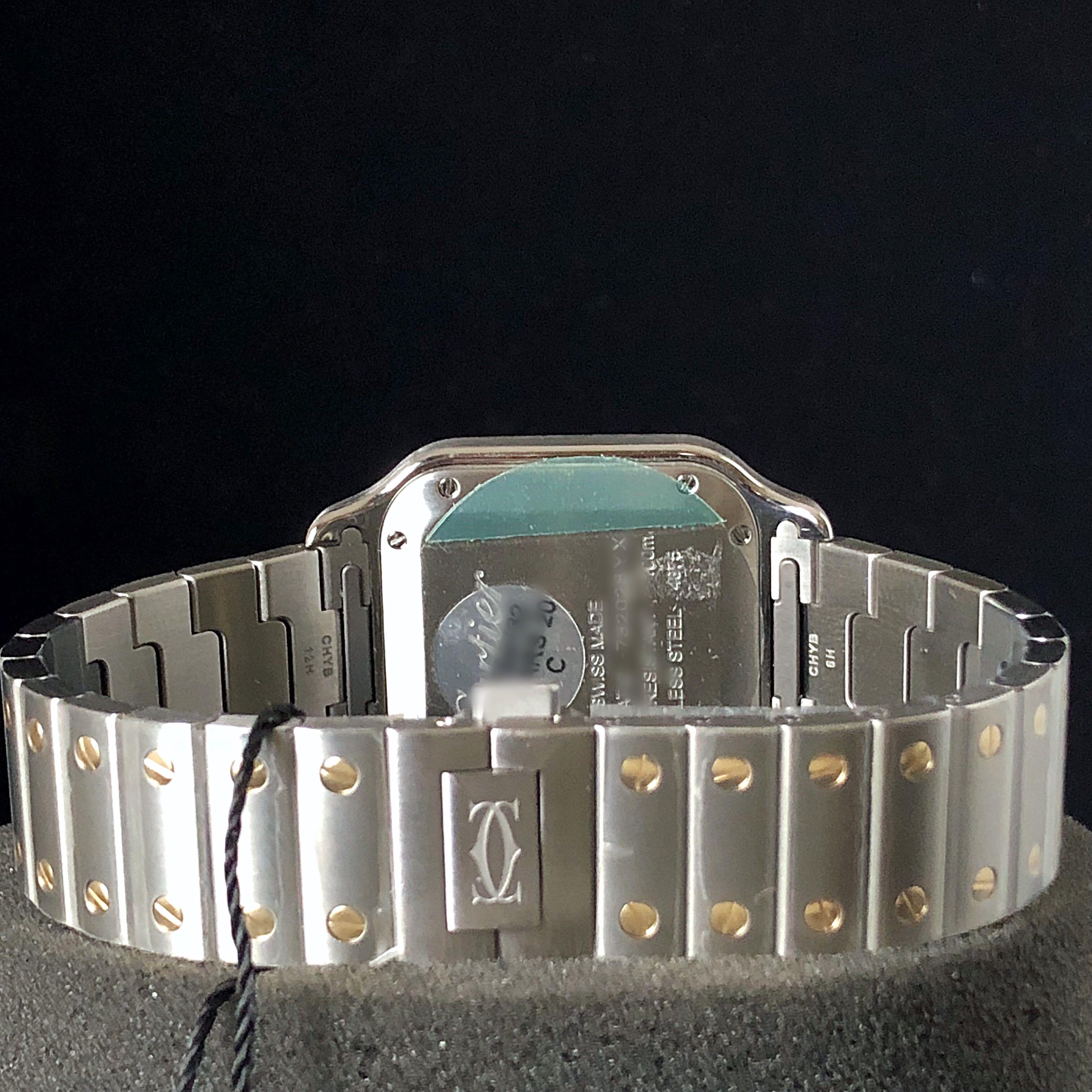 Cartier santos cheap interchangeable straps