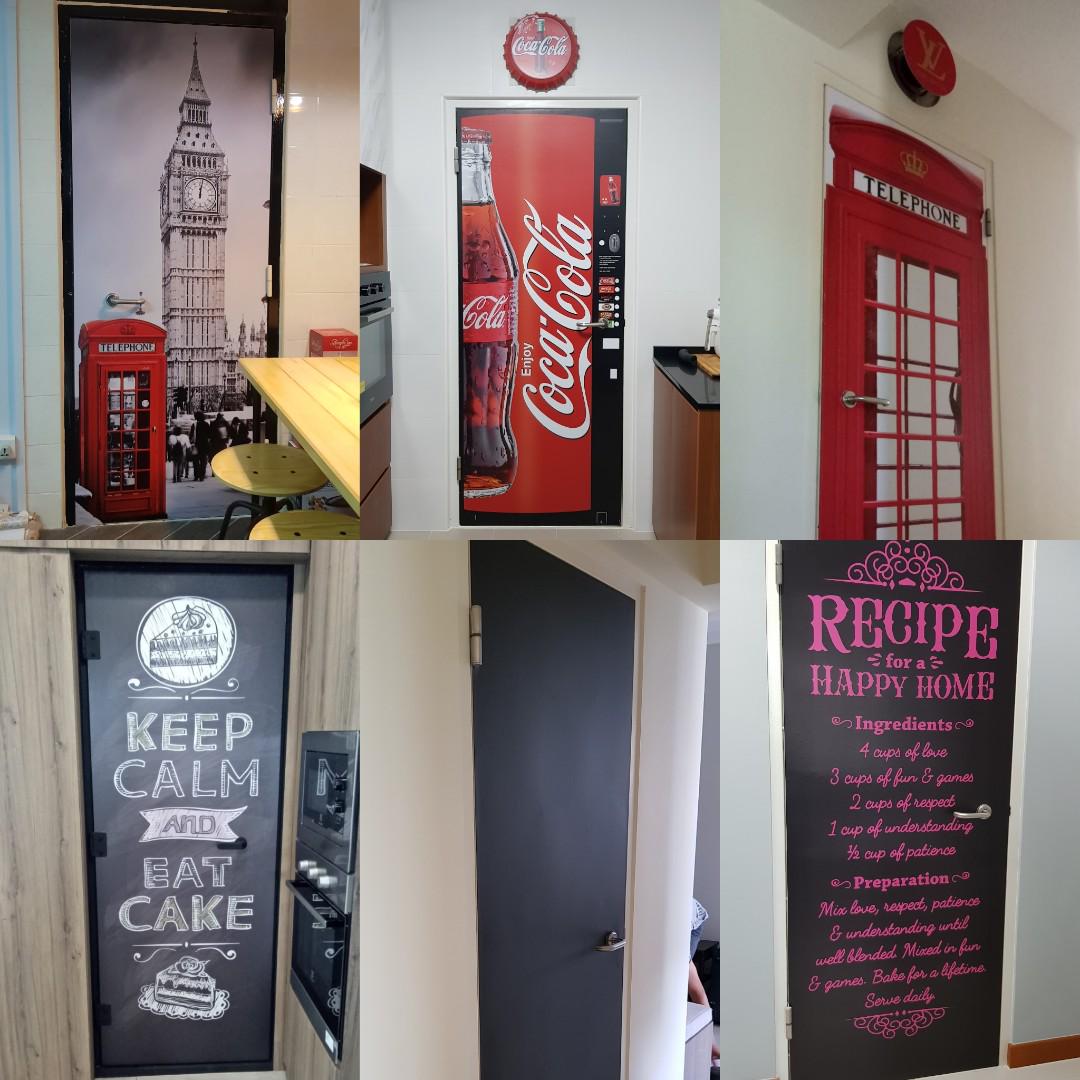 Full Color sheet For Bomb Shelter Door FOC Installation * Not