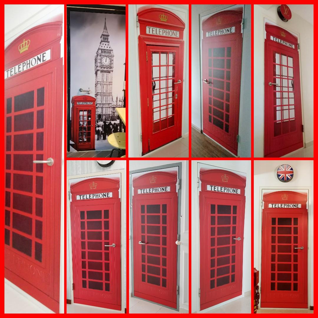 Full Color sheet For Bomb Shelter Door FOC Installation * Not