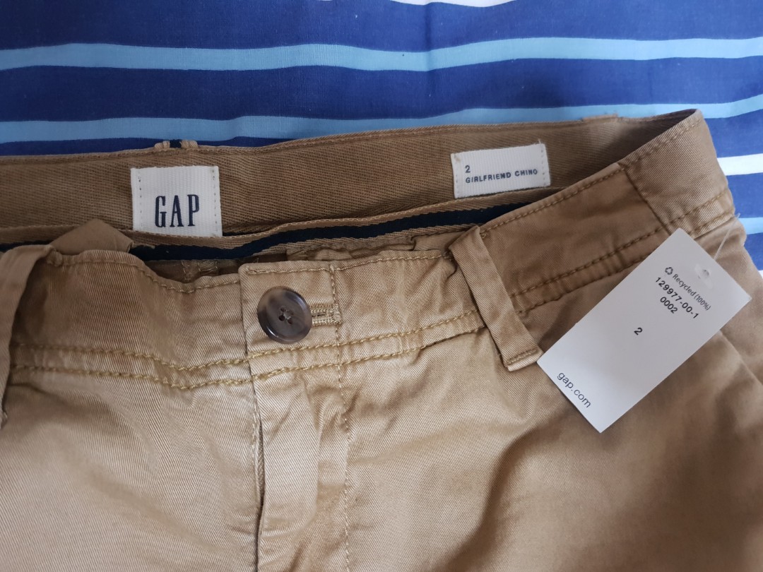 gap girlfriend chinos review