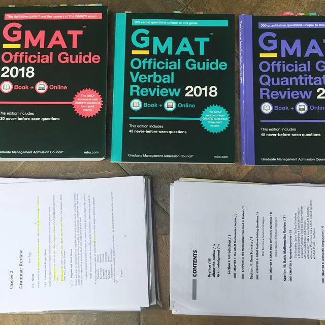 GMAT 2018 Official Guide Full Pack, Hobbies & Toys, Books & Magazines