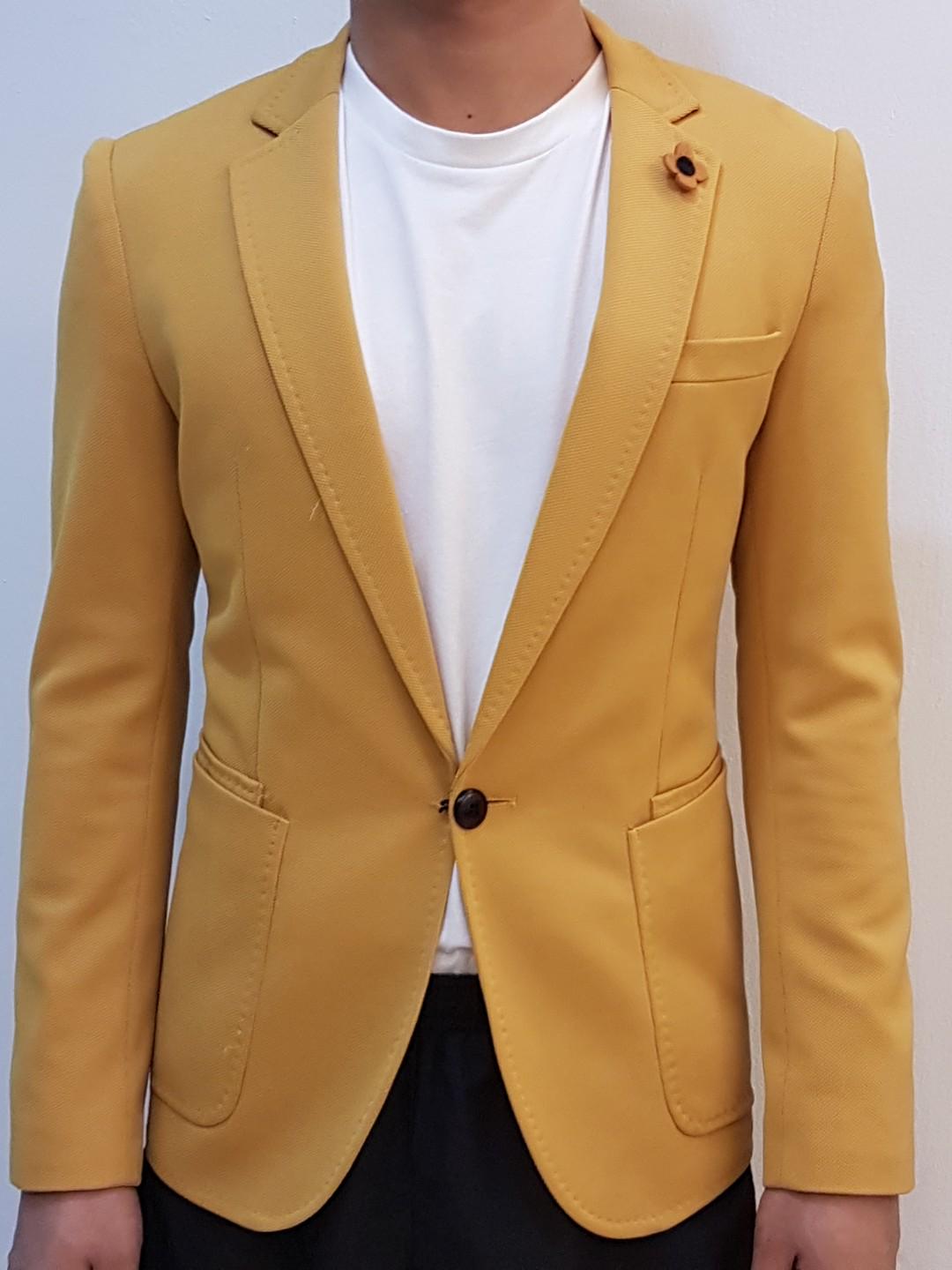 Golden deals colour blazer