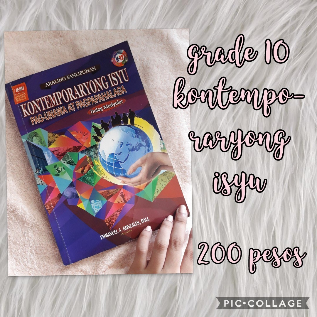 Grade 10 Kontemporaryong Isyu Hobbies And Toys Books And Magazines Textbooks On Carousell 0331