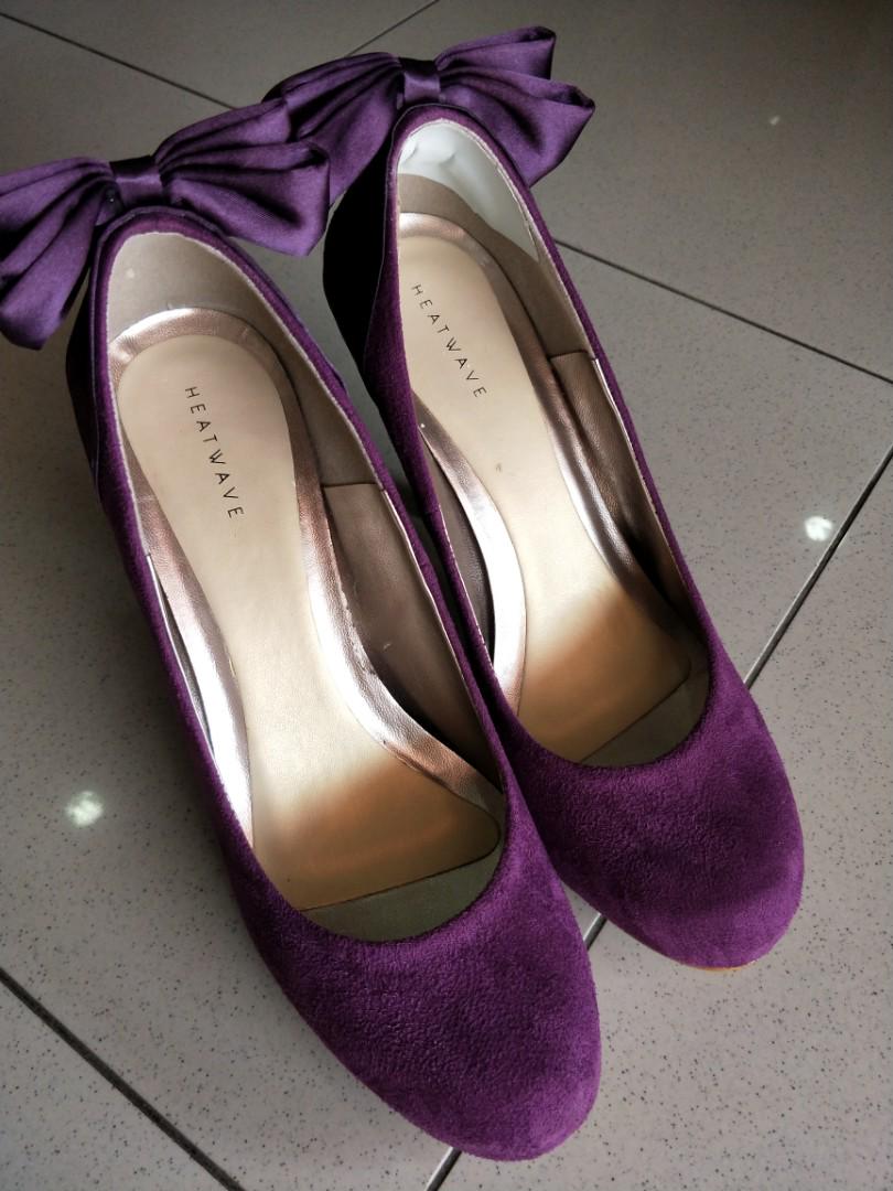 purple heels for cheap