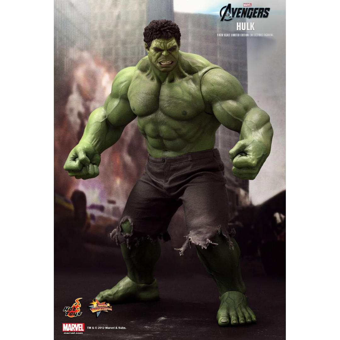 Hot Toys Hulk Mms186 Avengers 1 6 Scale Figure Toys Games Bricks Figurines On Carousell