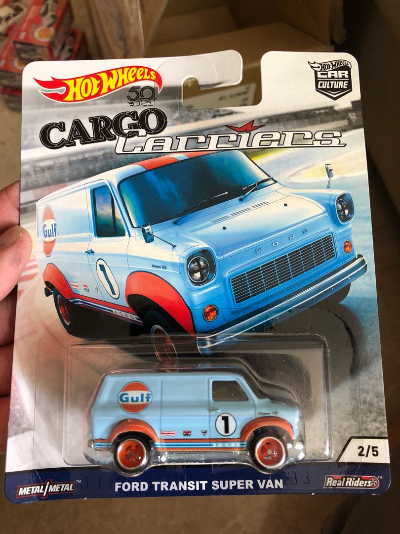 hot wheels ford transit supervan gulf