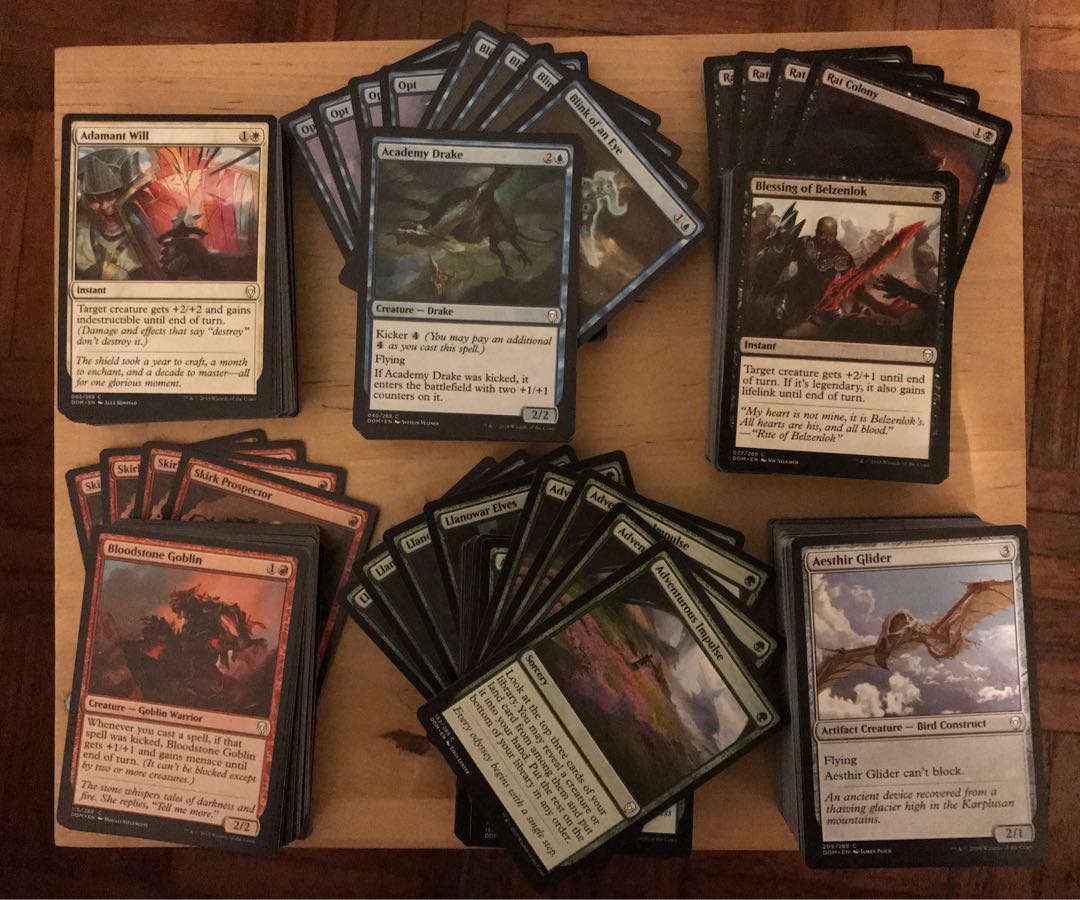 MTG BLESSING OF BELZENLOK X 4 N//M DOMINARIA