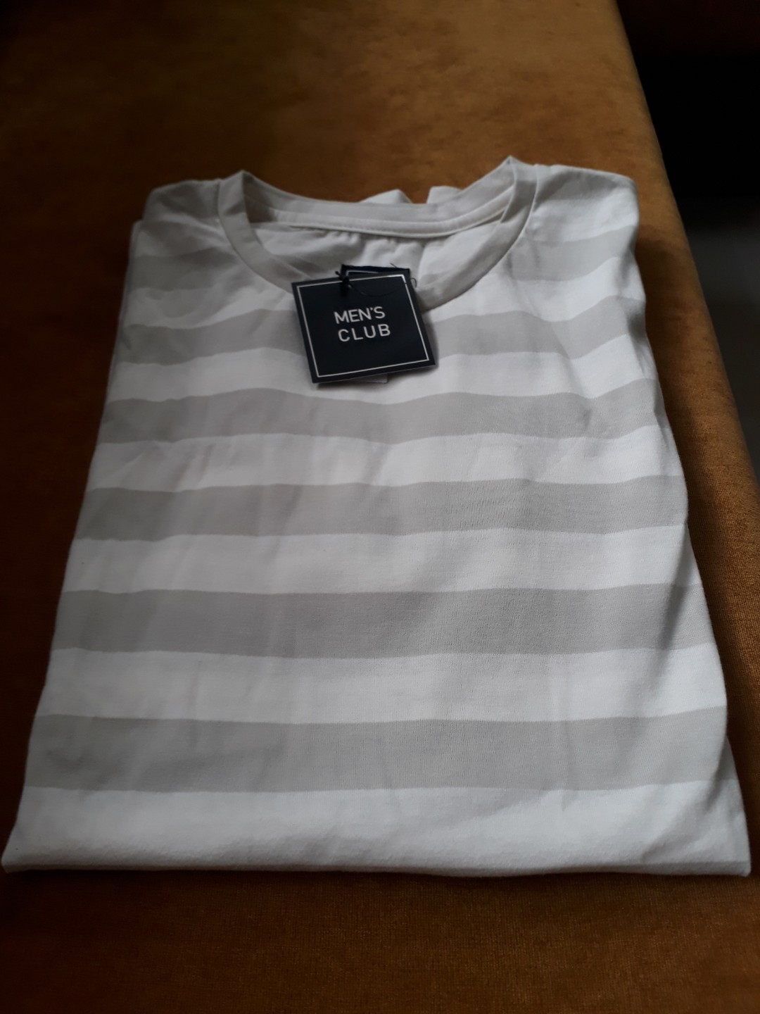 Mens Club Oversized Striped Tee Brand New Men S Fashion Clothes