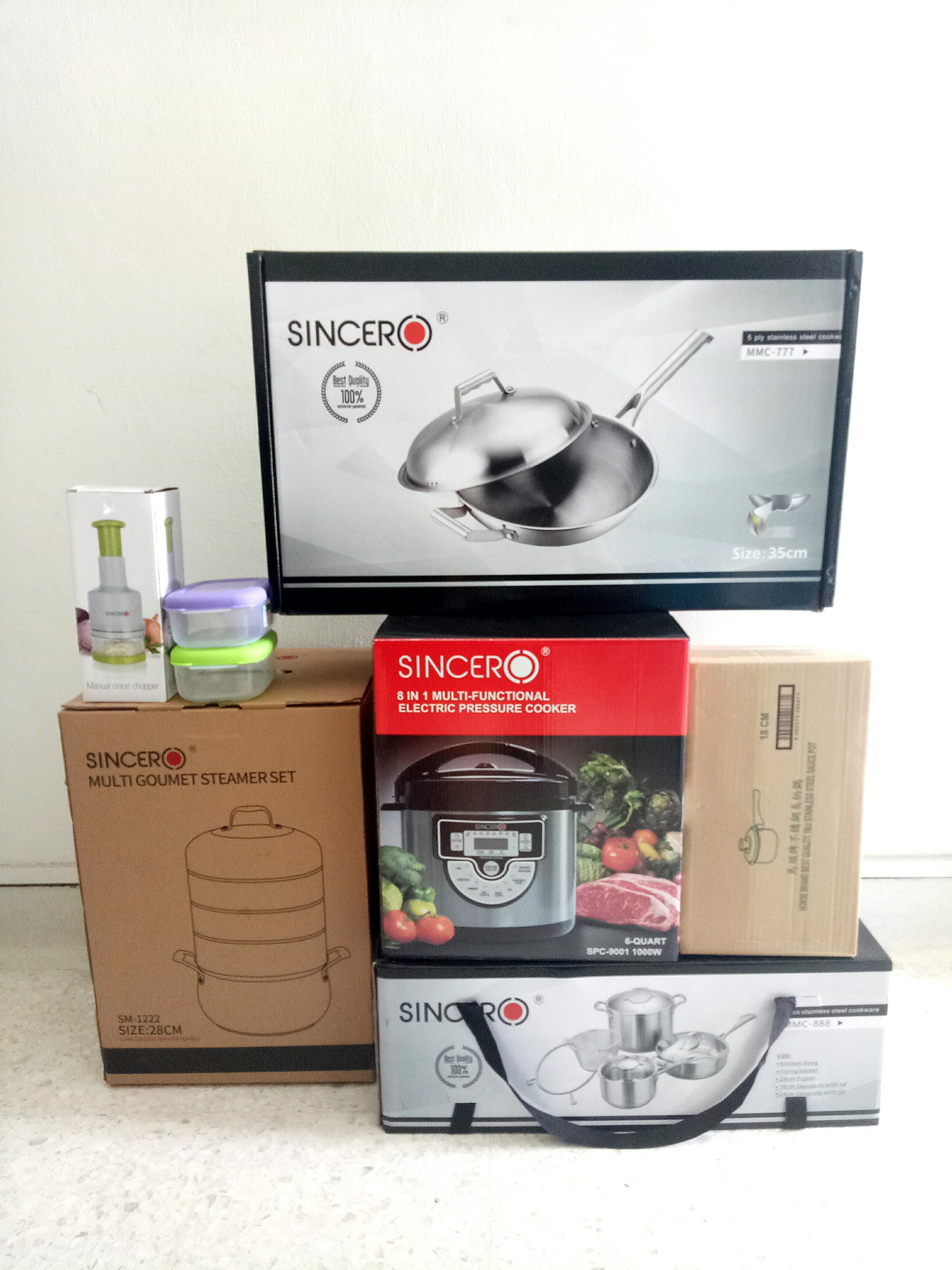 sincero intelligent trio cooker