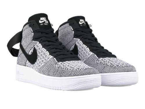 Nike Air Force One Mid Flyknit Oreo 