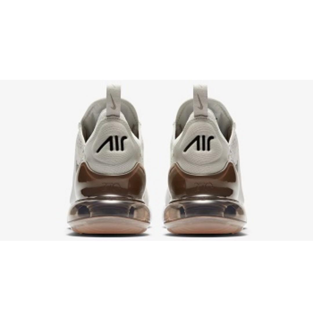 Nike Air Max 270 (Light BoneSepia Stone), Men's Fashion Nike Air Max 270 (Light BoneSepia Stone), Men's Fashion