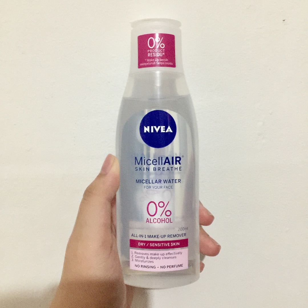 nivea micellar water sensitive skin