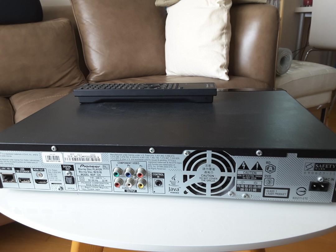 Panasonic blue ray player BDP320, 家庭電器, 電視 & 其他娛樂, 藍光及播放器 Carousell