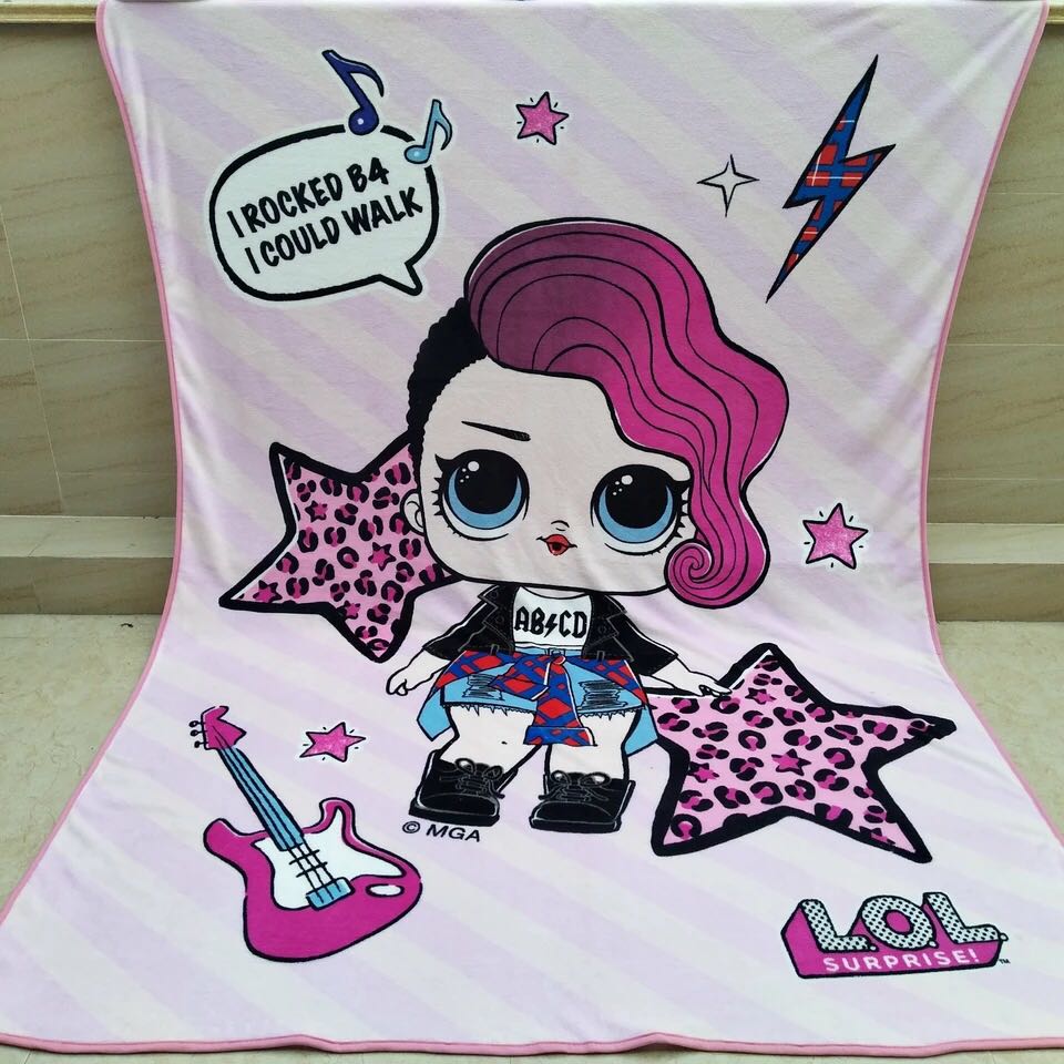 lol surprise doll blanket