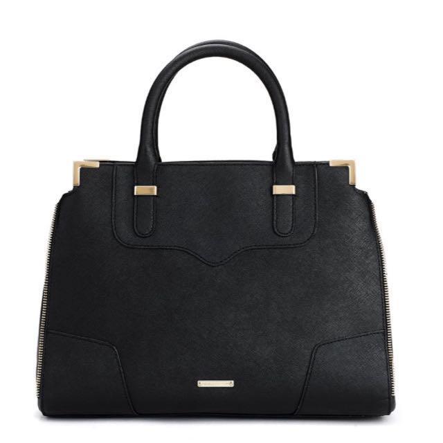 Rebecca Minkoff Amorous Satchel Black Women s Fashion Bags