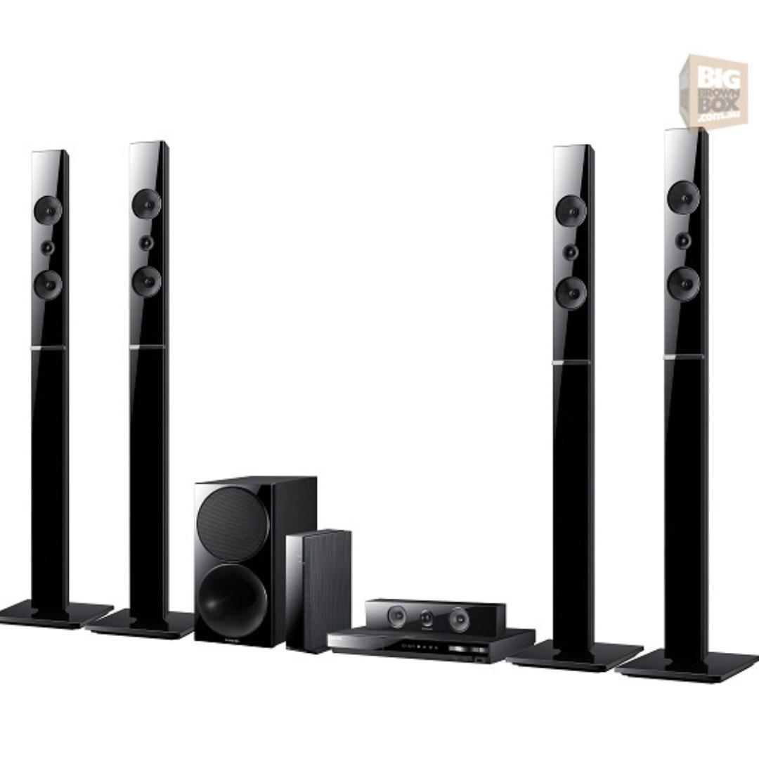 Samsung HTE5550W 5.1CH 3D Bluray 1000W Home Theatre System, TV & Home Appliances, TV
