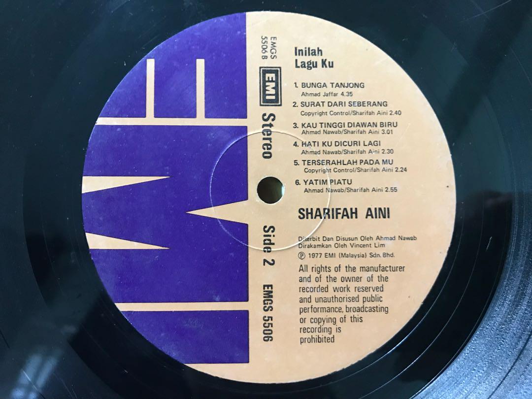 Sharifah Aini 12 5 Vinyl Record Hobbies Toys Memorabilia Collectibles Religious Items On Carousell