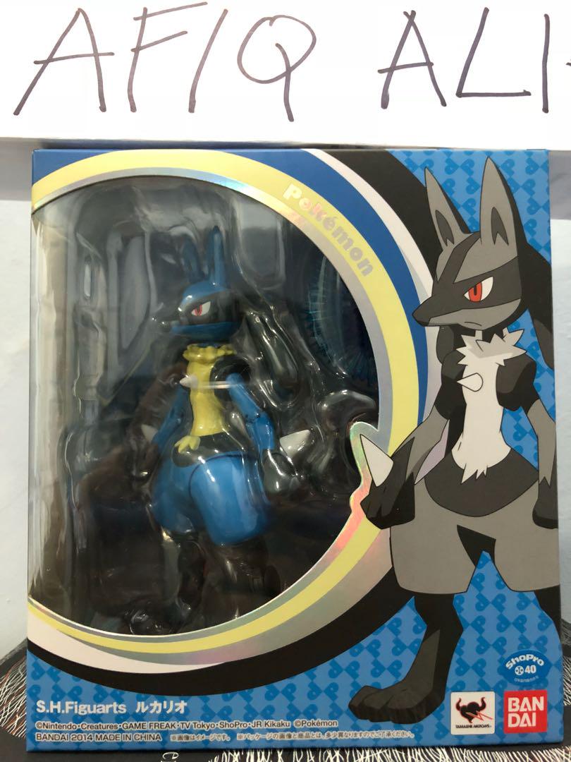 S.H.Figuarts Lucario Pokemon Hobbies Toys Toys Games on