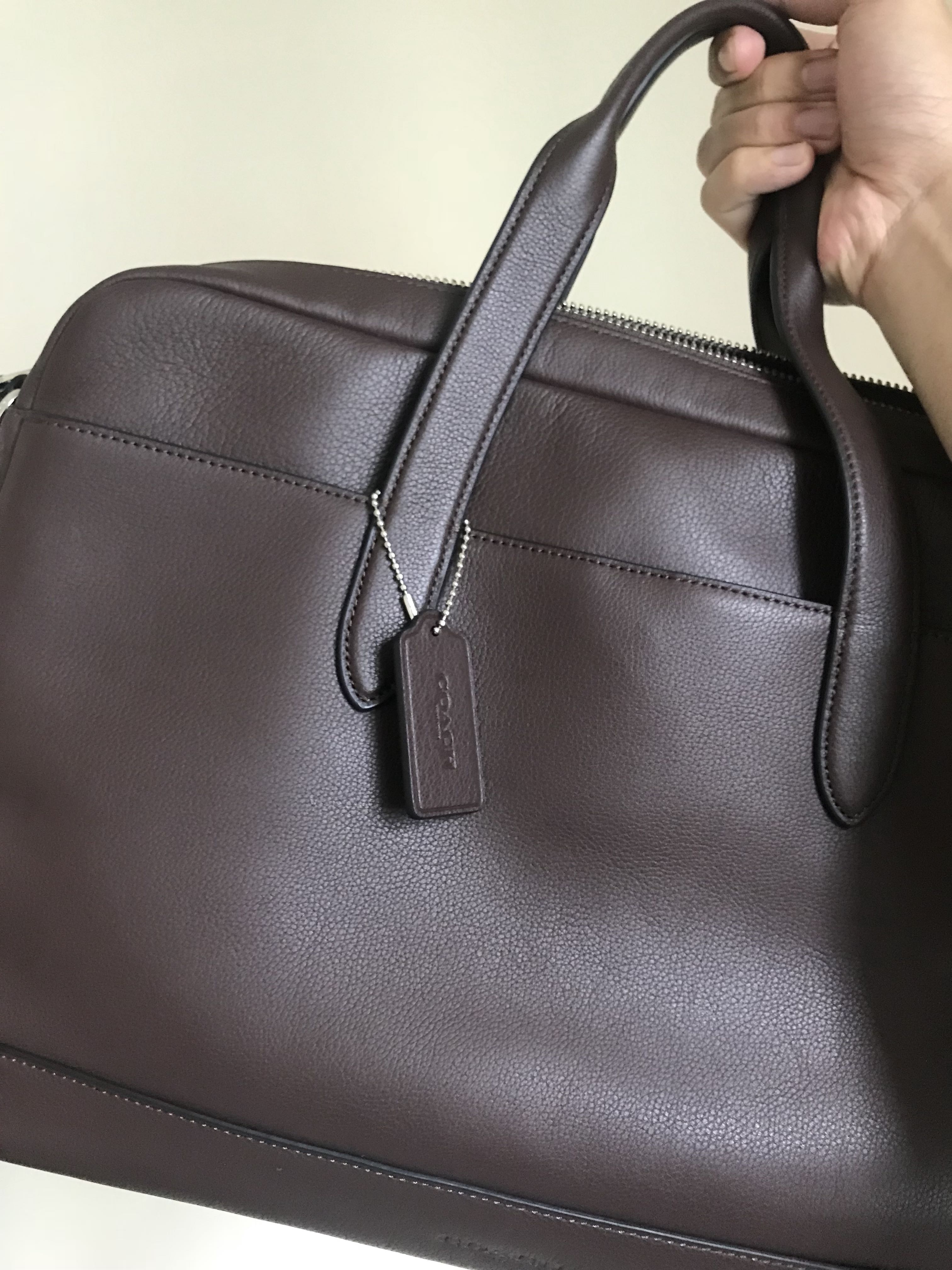Coach hamilton briefcase sales