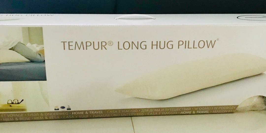 Tempur Long Hug Pillow Brand New Everything Else on Carousell