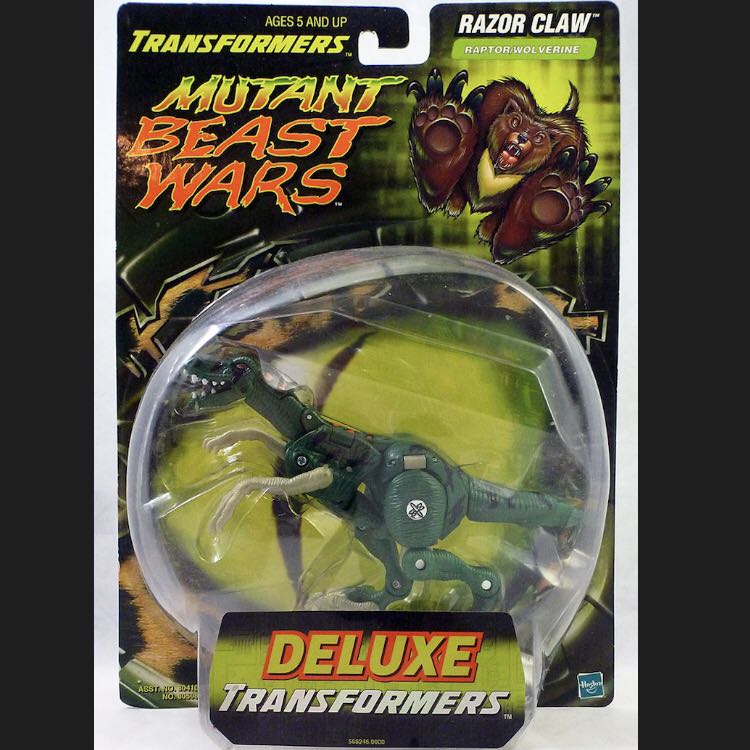 Transformers Mutant Beast Wars Deluxe Class Razor Claw (Universe ...