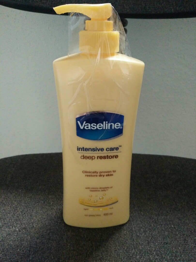 vaseline intensive care deep restore for face