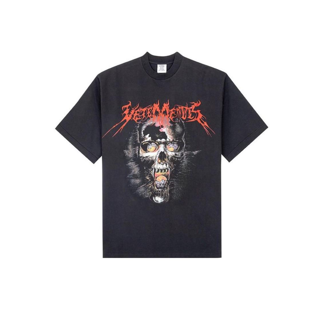 vetements skull tee