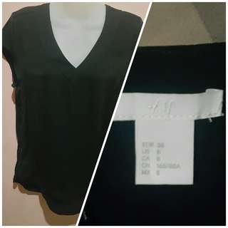 H&m silk top